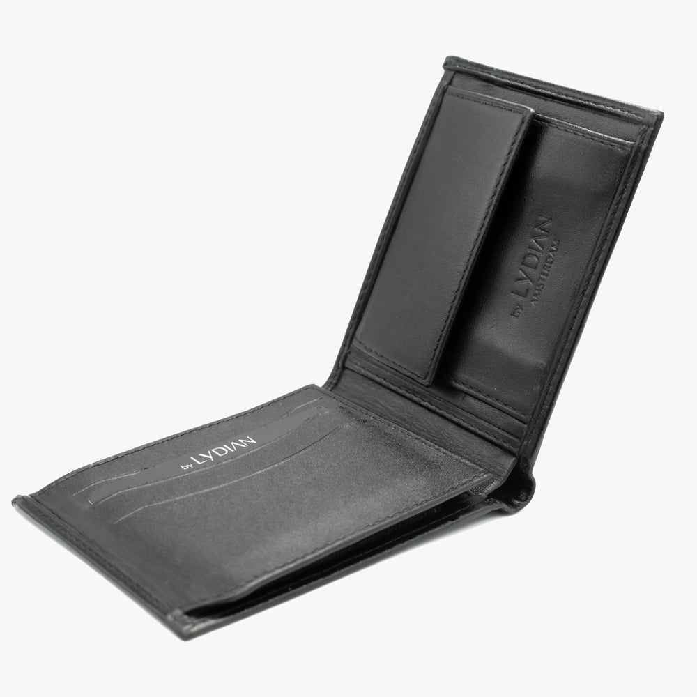 Personal Leather Wallet for Father - Love and Connection Design