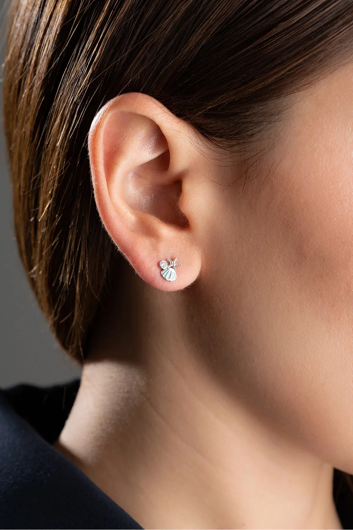 Sea Charm Earrings - 925 Silver