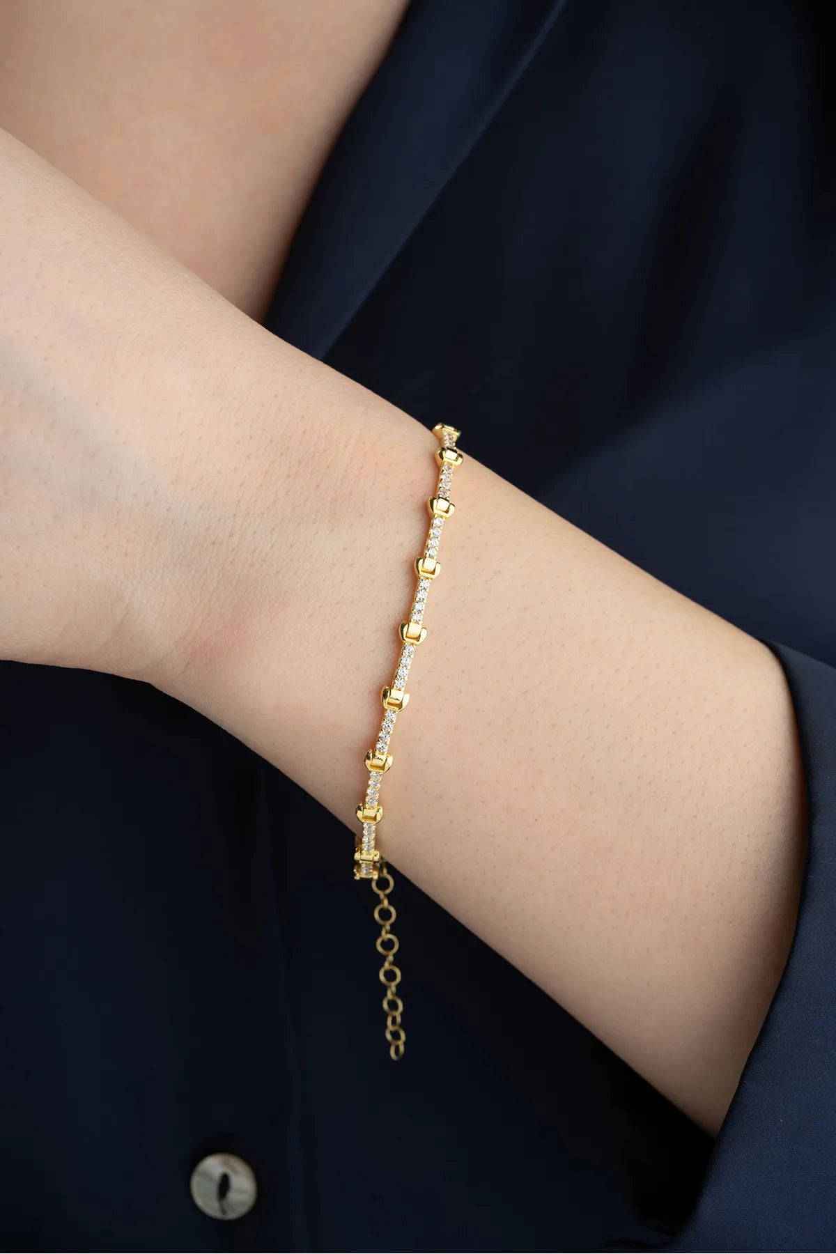 Spark Zirkonia Armband-by LYDIAN