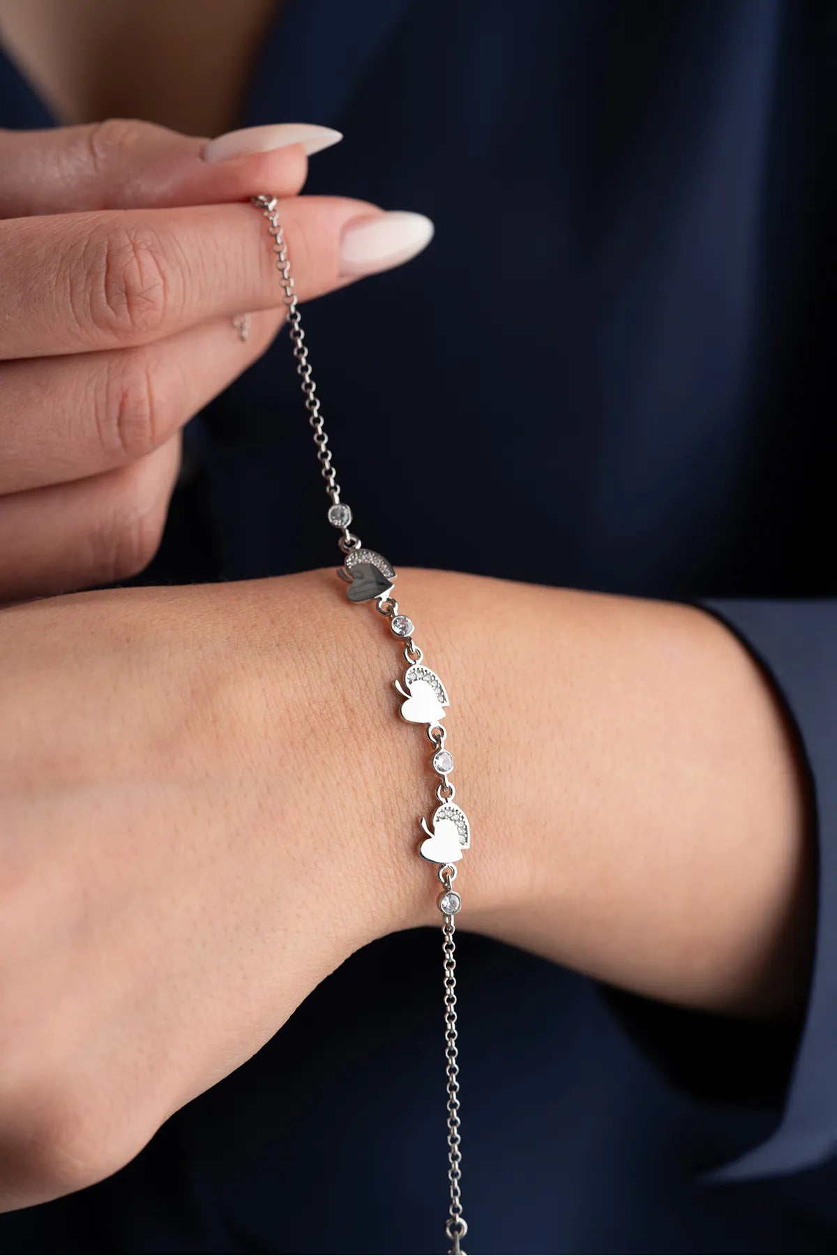 Sweetheart Apple Armband – 925 Zilver- byLYDIAN