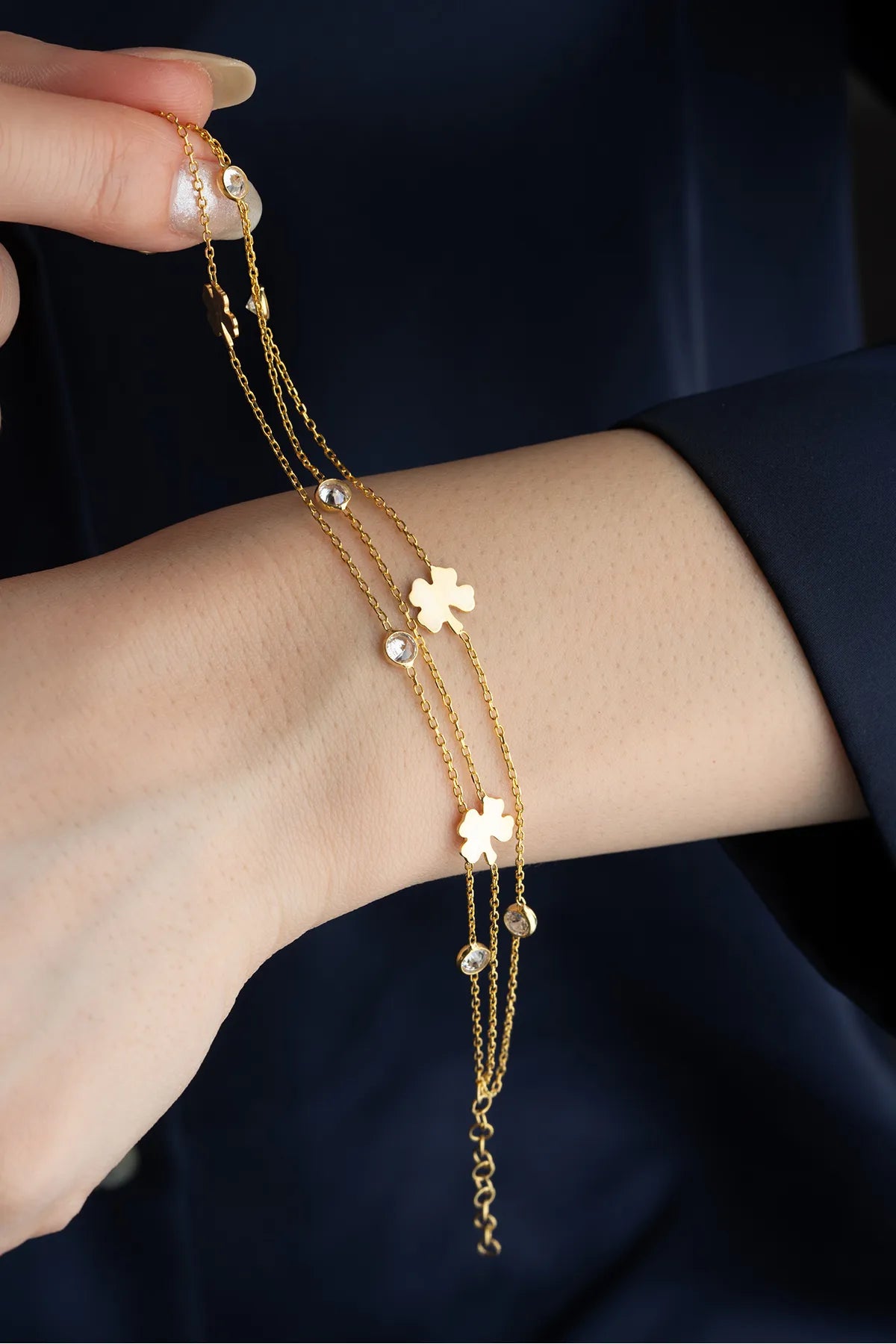 Lucky Layers Armband – 925 Zilver