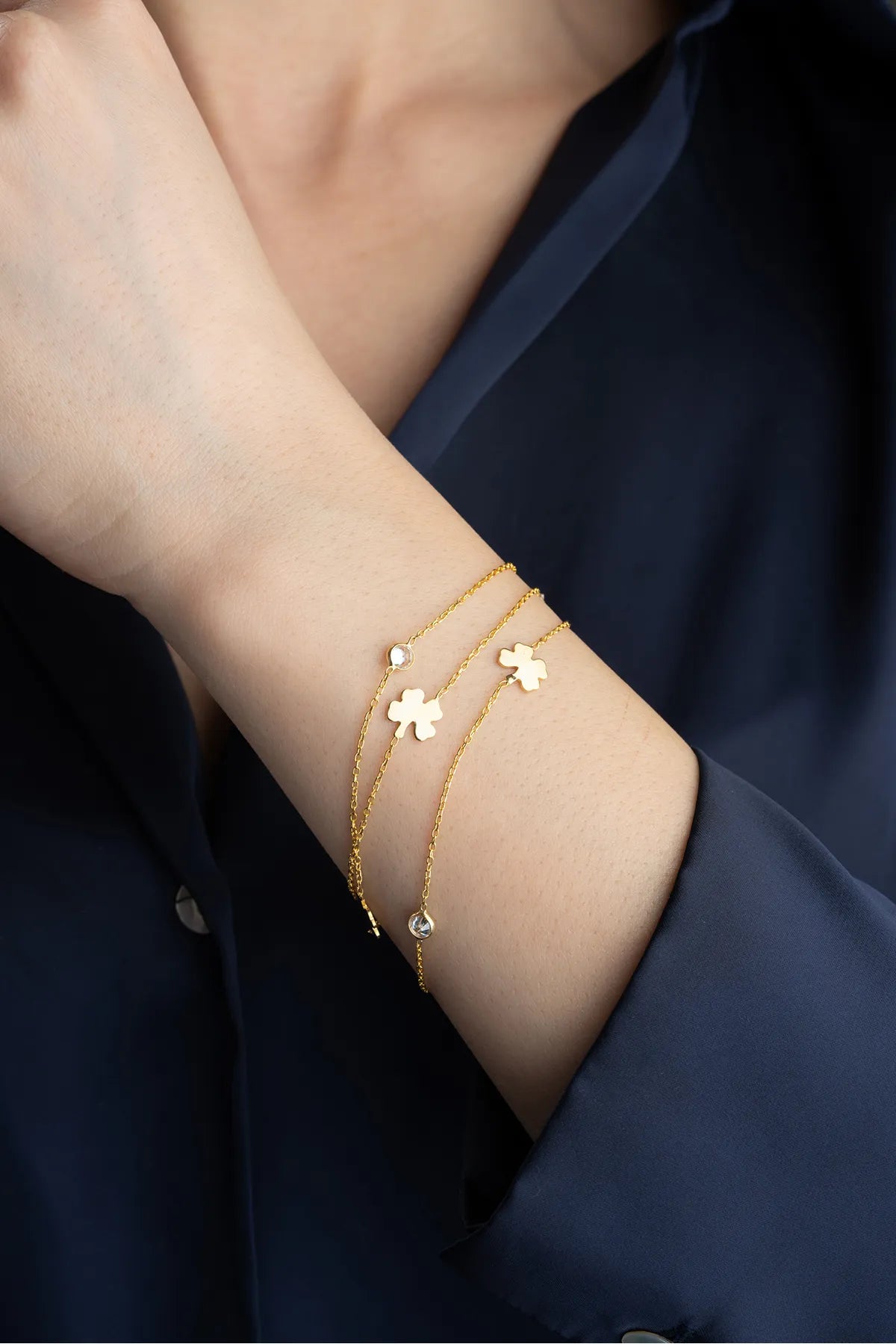 Lucky Layers Armband – 925 Zilver