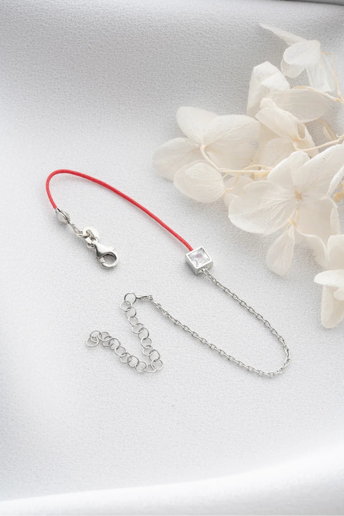 Red Spark Armband – 925 Zilver