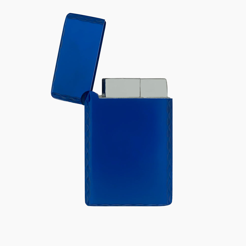 Aansteker met tekst -blauw