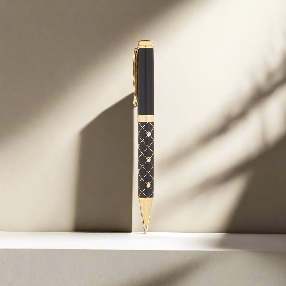 Gepersonaliseerde Penset - Schrijfset met Gegraveerde Houten Doosje BLP2115