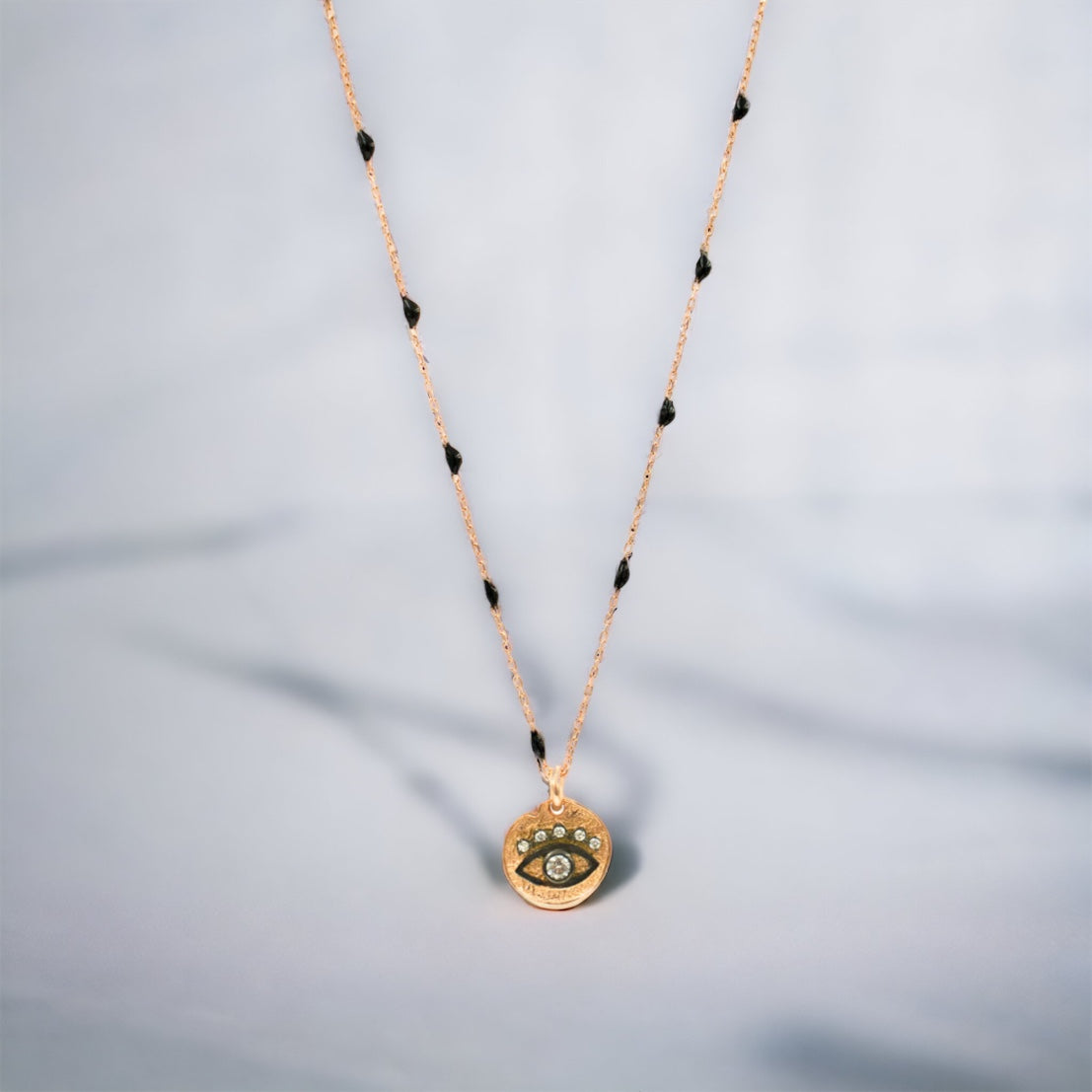 Collier Avec Pendentif Oeil BLAR012-R