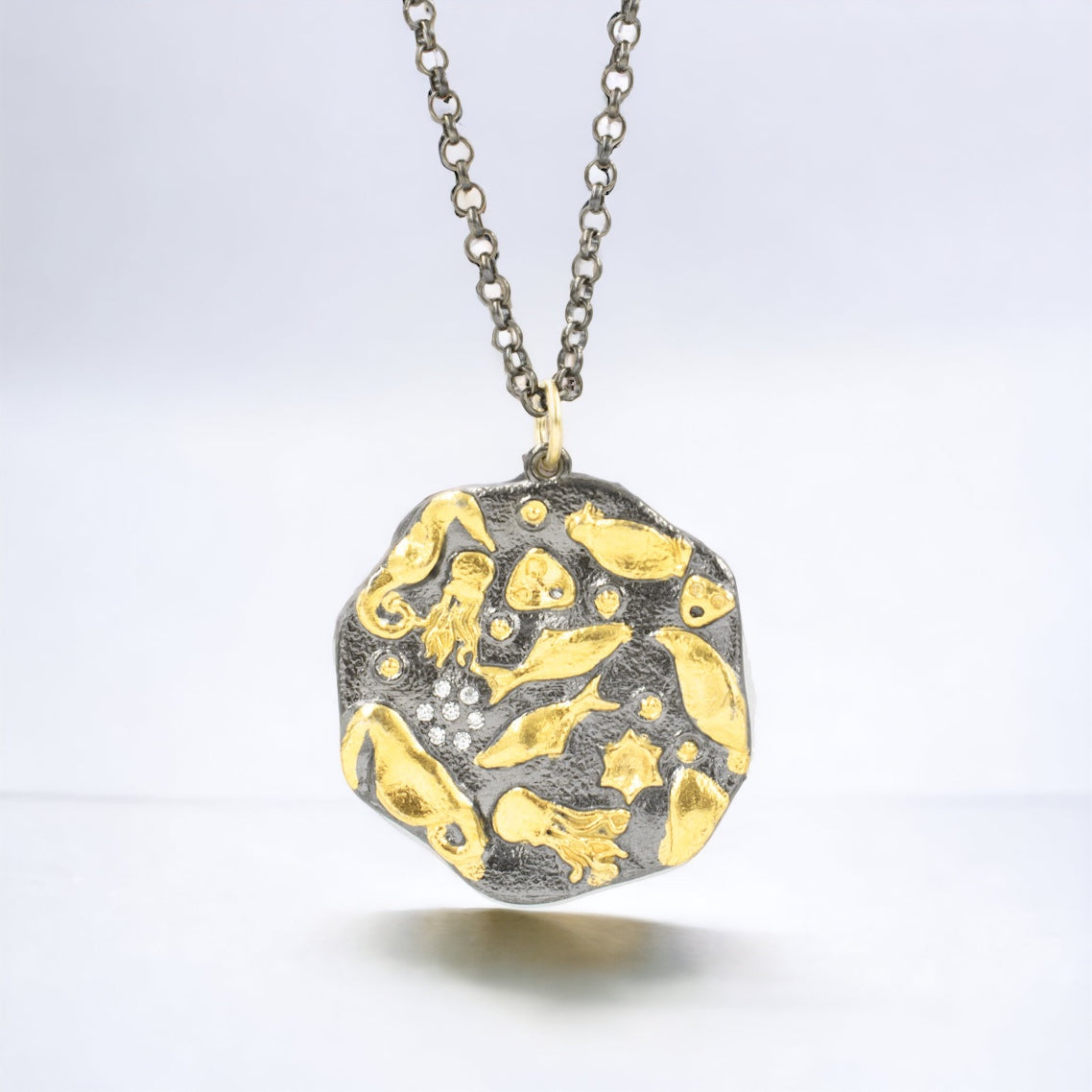 Dance of the Ocean Necklace BLAR030
