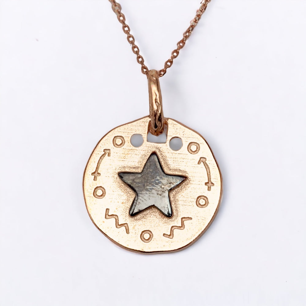 Zilver Ketting Met Hanger STAR BLAR054