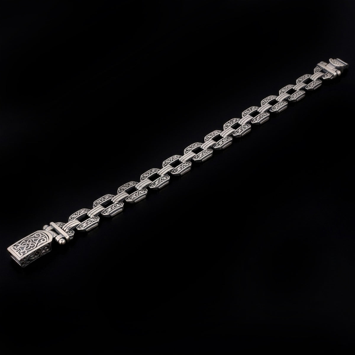 Imperial Link Herenarmband | 925 Zilver