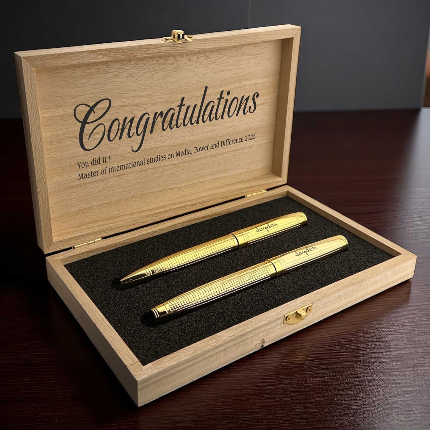 Gepersonaliseerde Penset - Schrijfset met Doosje BLP2566Y-1