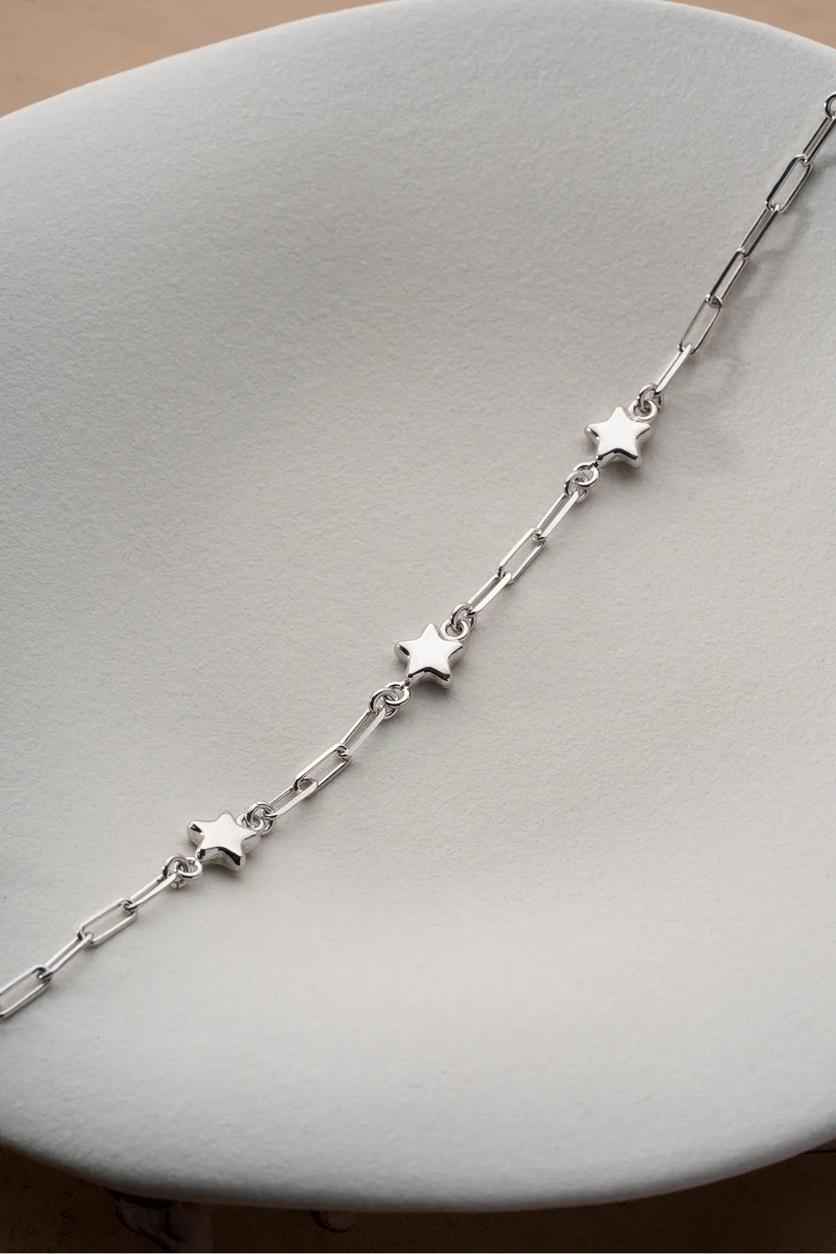 925 Zilveren Armband met Sterren