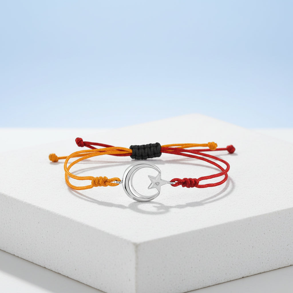 Silver Moon-Star Icardi Bracelet