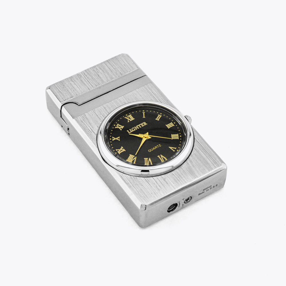 Horloge Gas Aansteker met Tekst