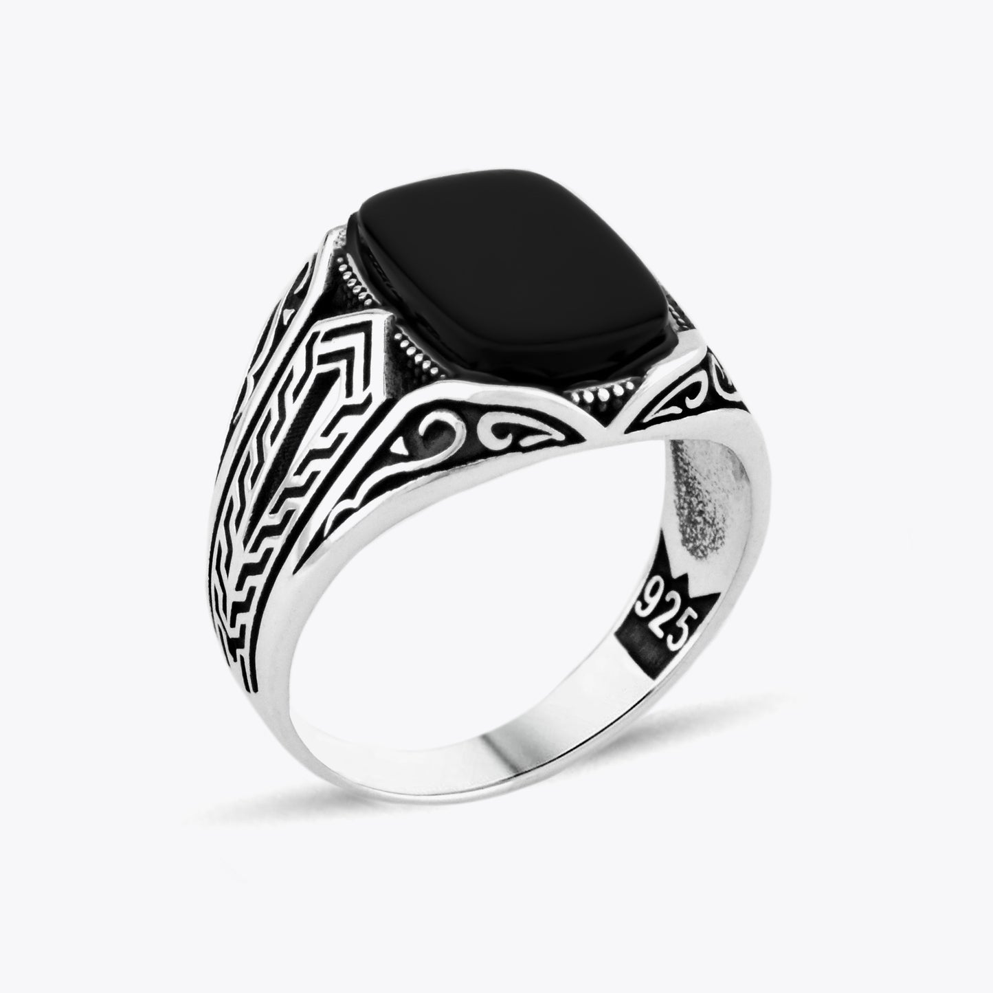 Onyx-Siegelring