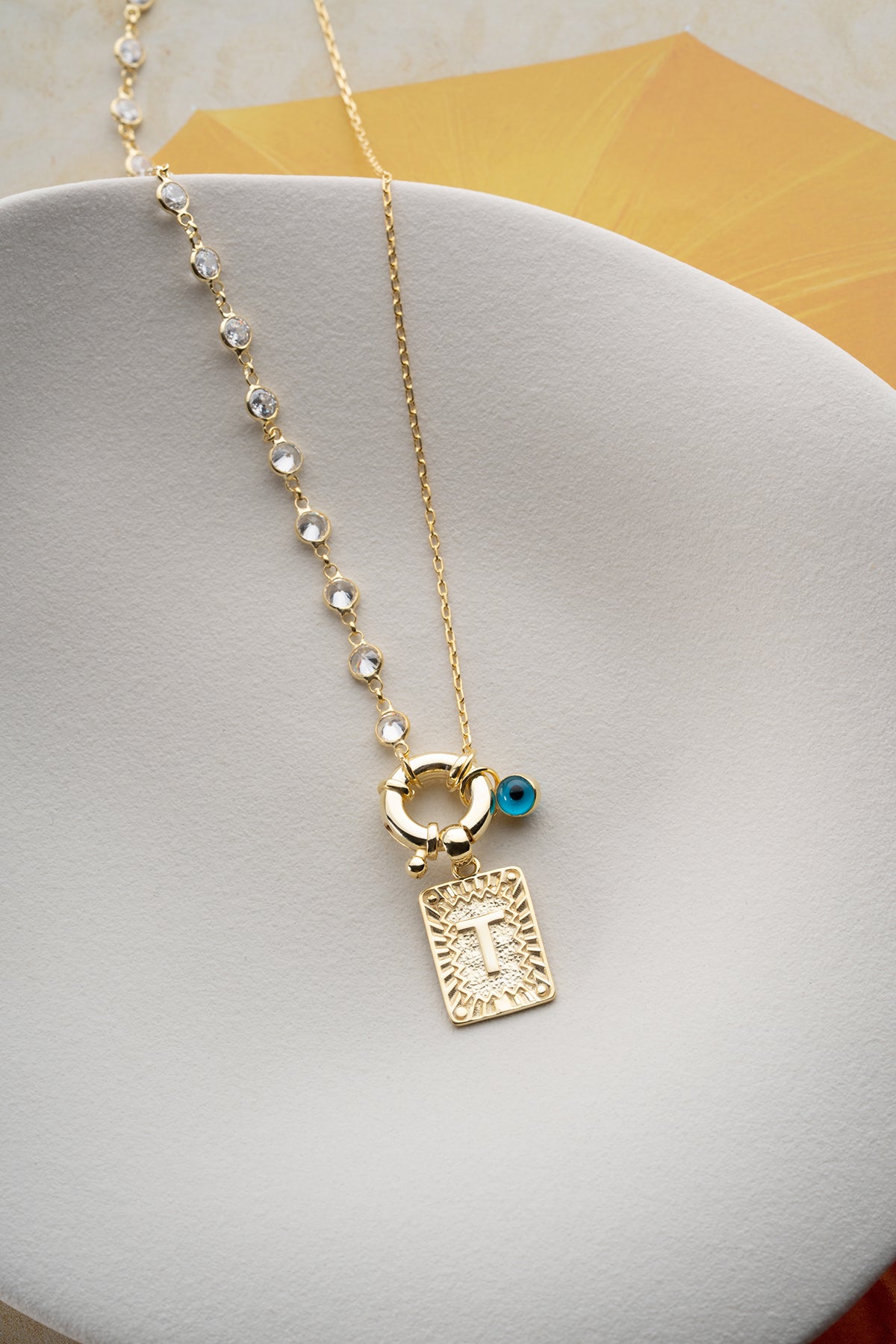 Shine Letter Gepersonaliseerde Zilveren Ketting