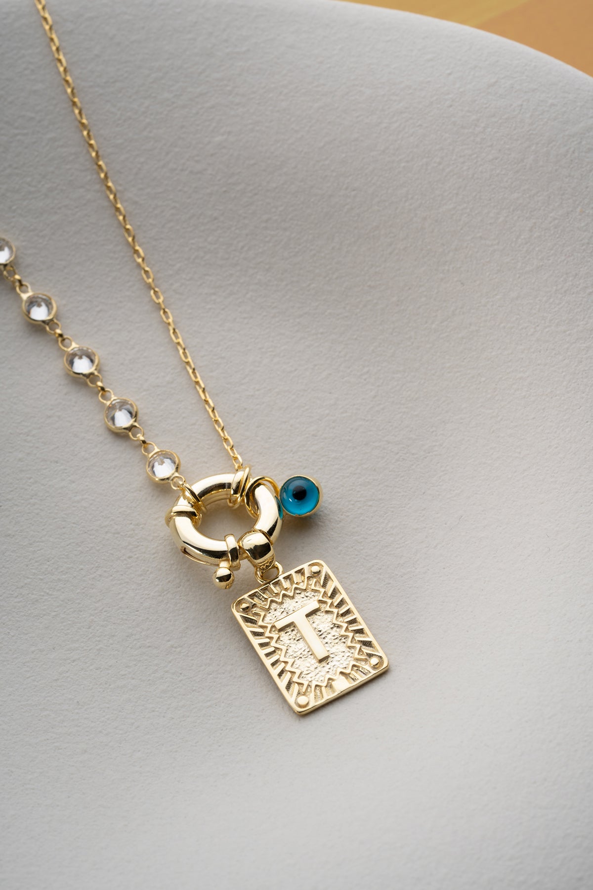 Shine Letter Gepersonaliseerde Zilveren Ketting