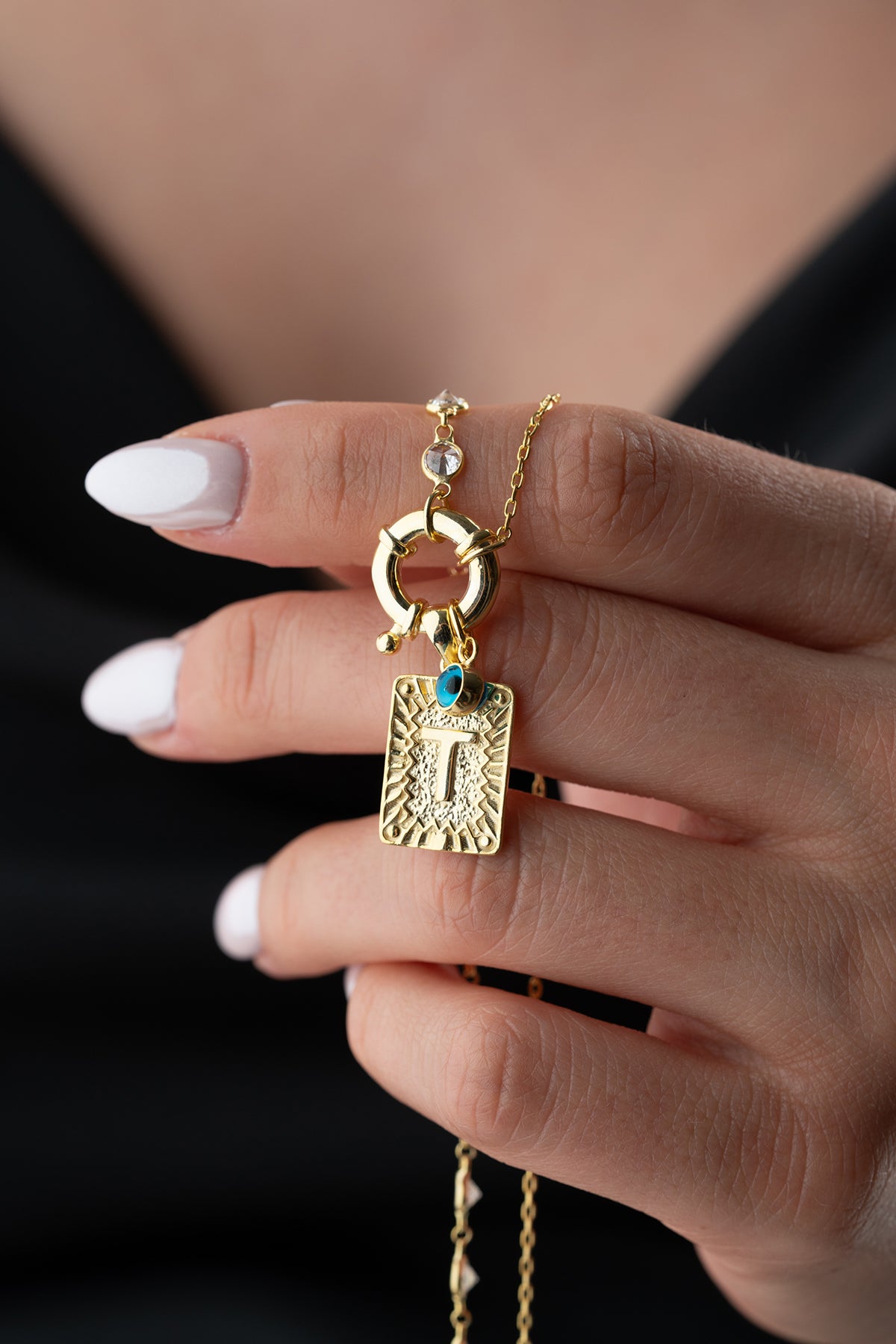 Shine Letter Gepersonaliseerde Zilveren Ketting