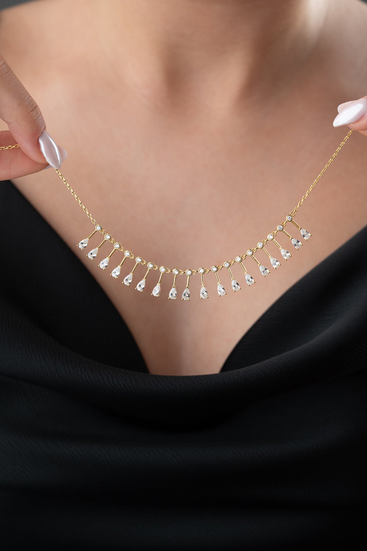 Aurelia Ketting – 925 Zilver – Sprankelende Elegant