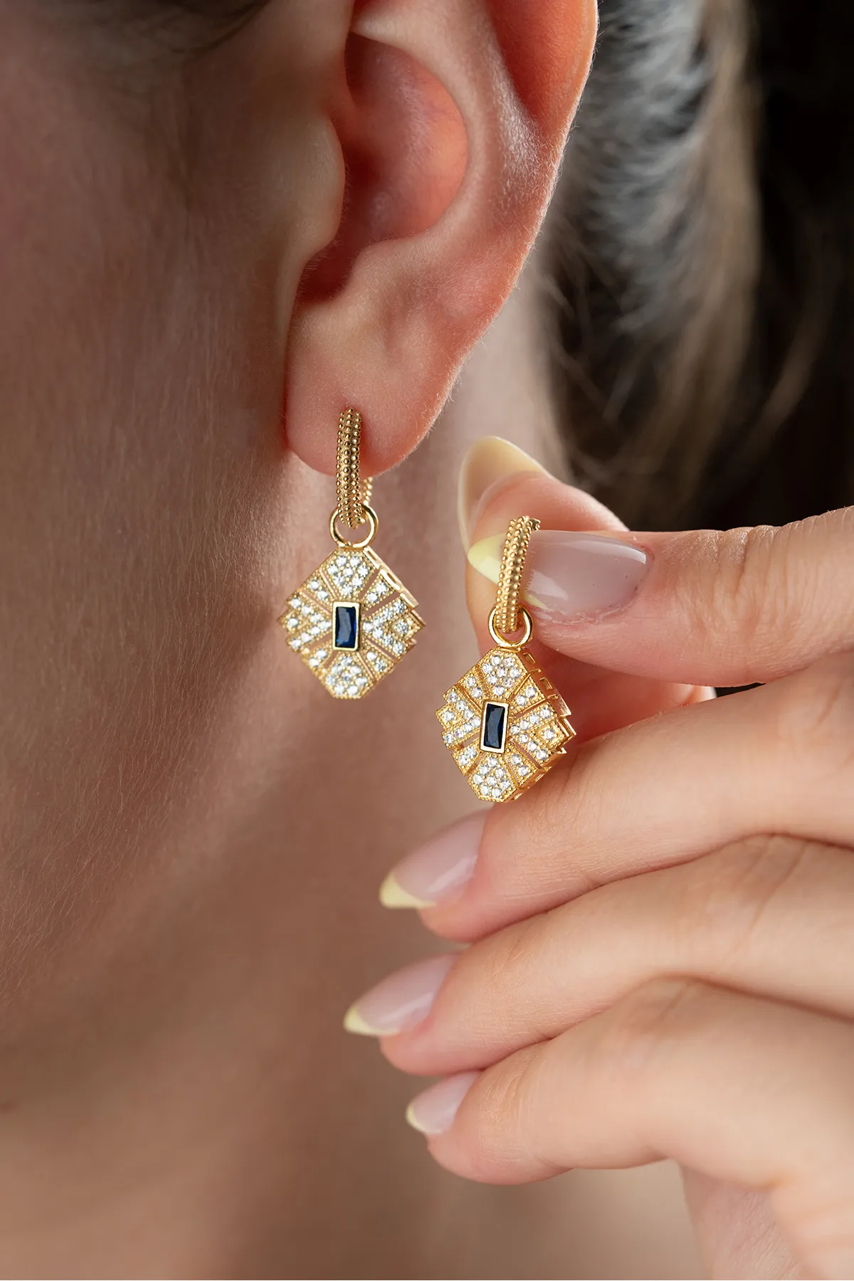 Zilveren Oorbellen met Zirkonia – 925 Zilver