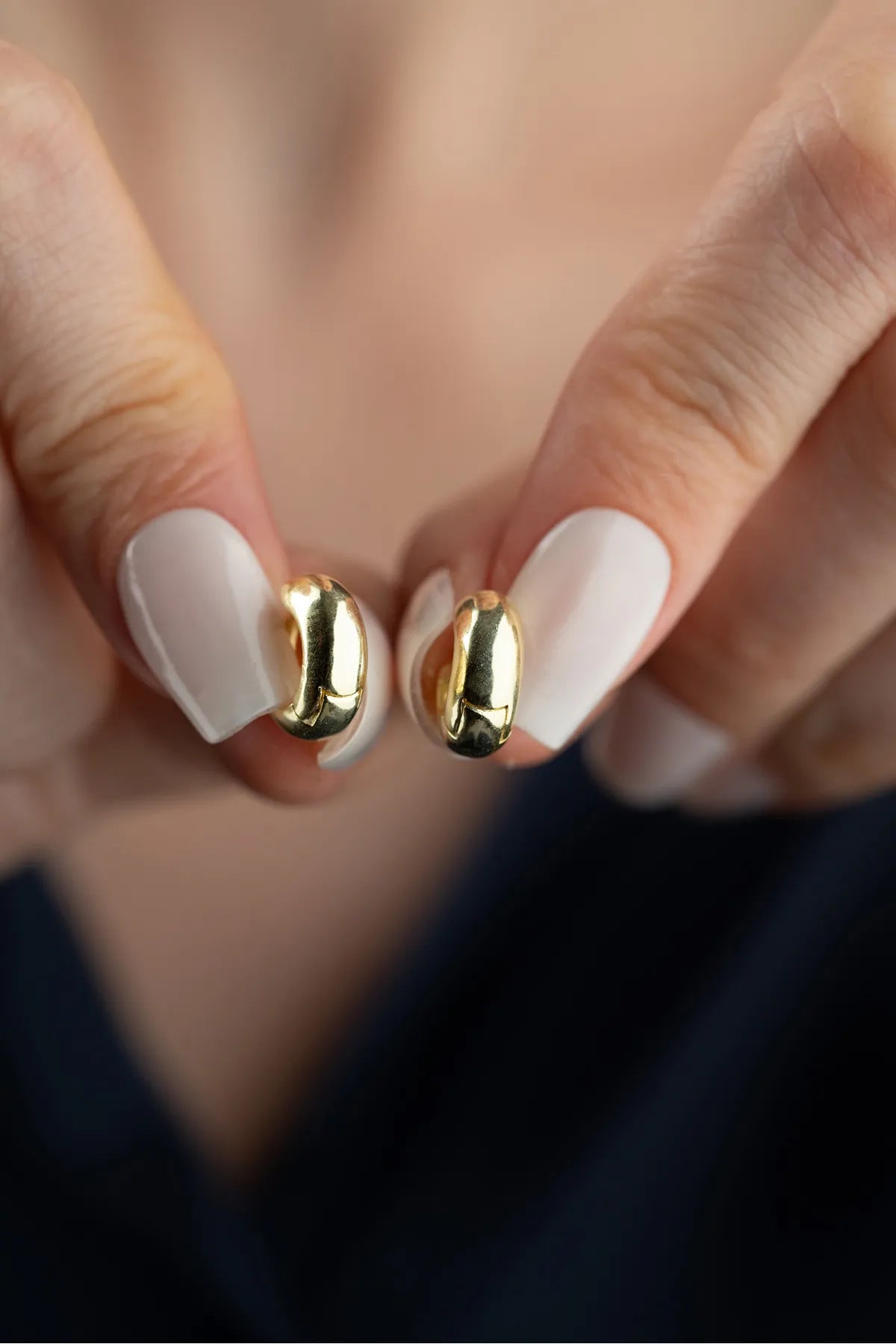 Dikke Oorringen – 925 Zilver