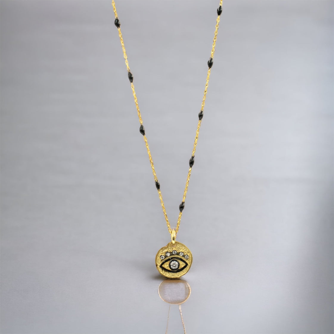 Collier Avec Pendentif Oeil