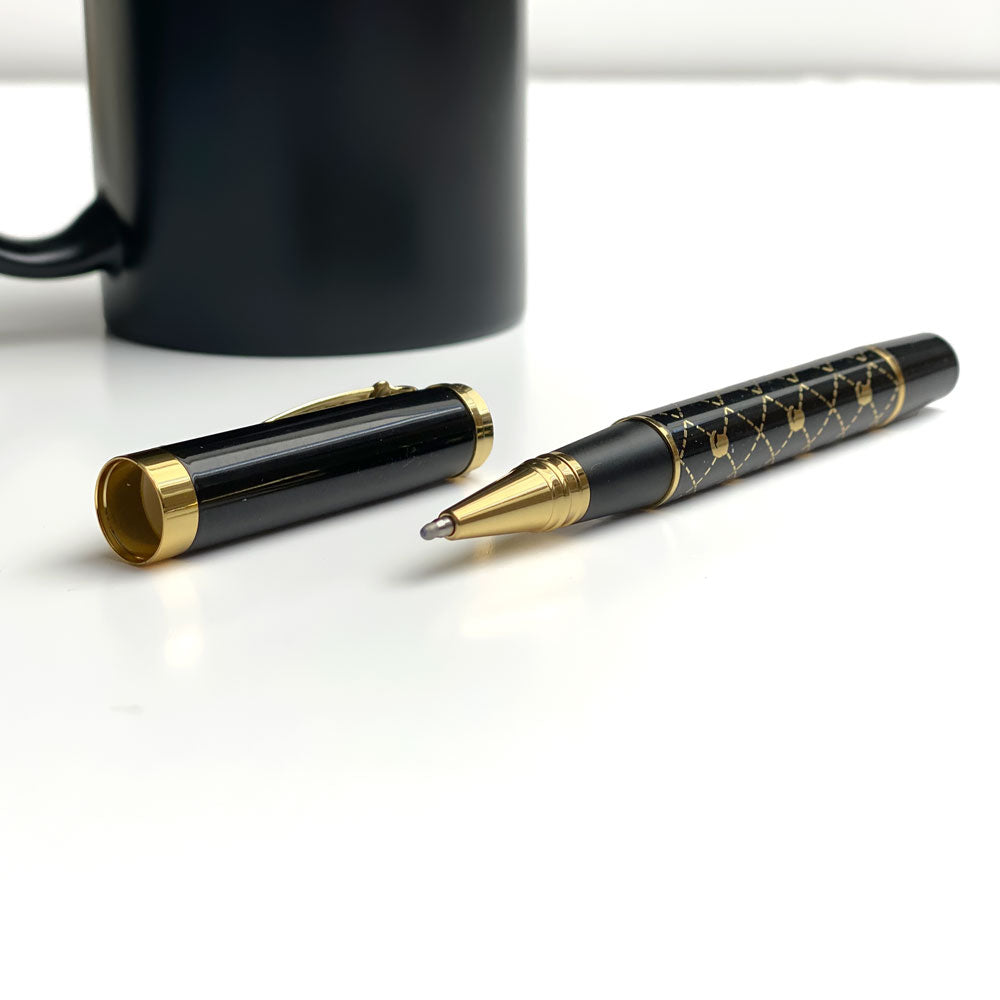 Personalized Pen Set - Writing Set with Engraved Wooden Box BLP2116