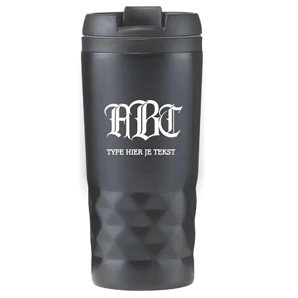 Graphic Mug thermosbeker met tekst 1