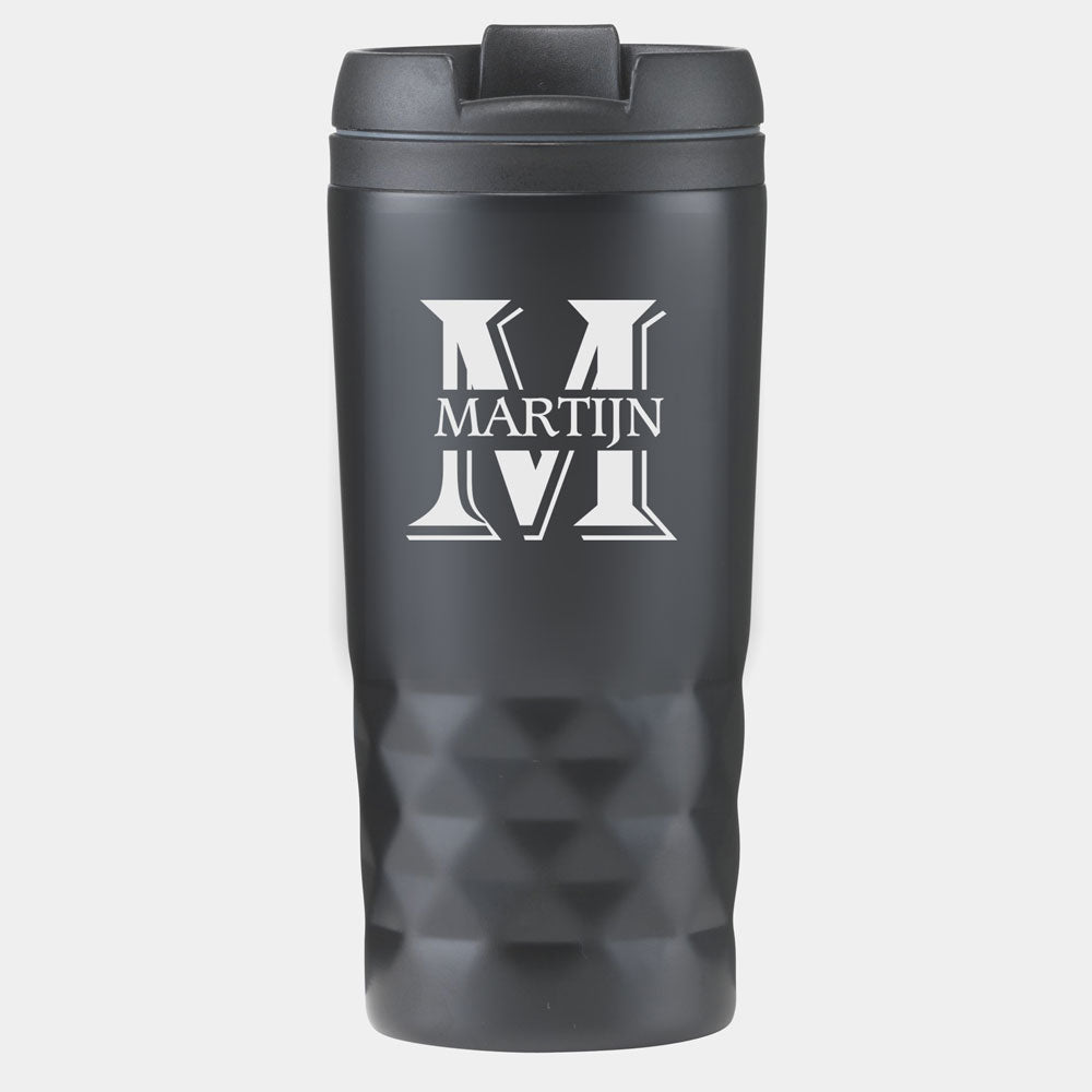 Graphic Mug Thermobecher mit Text