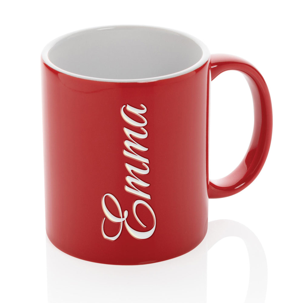 Ceramic classic mug with text 1