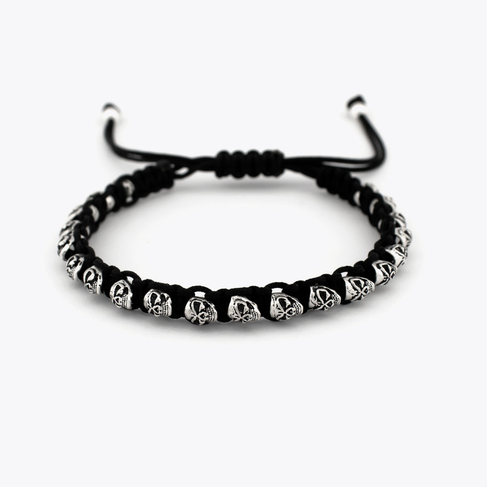 Bracelet Crâne Argent 925 ARLB22-16