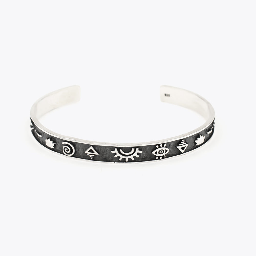 925 Sterling Zilver Manchetarmband