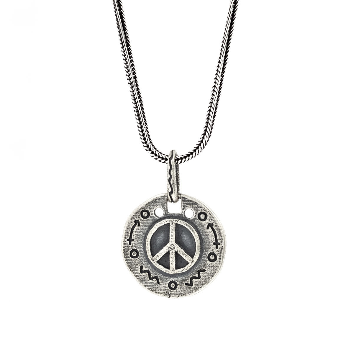 Peace ketting hanger ARLNM012