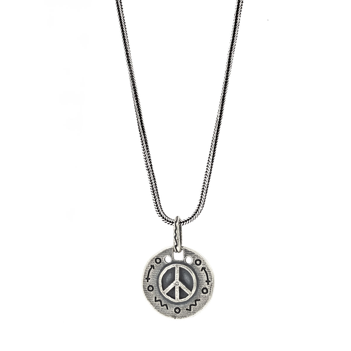 Peace ketting hanger ARLNM012