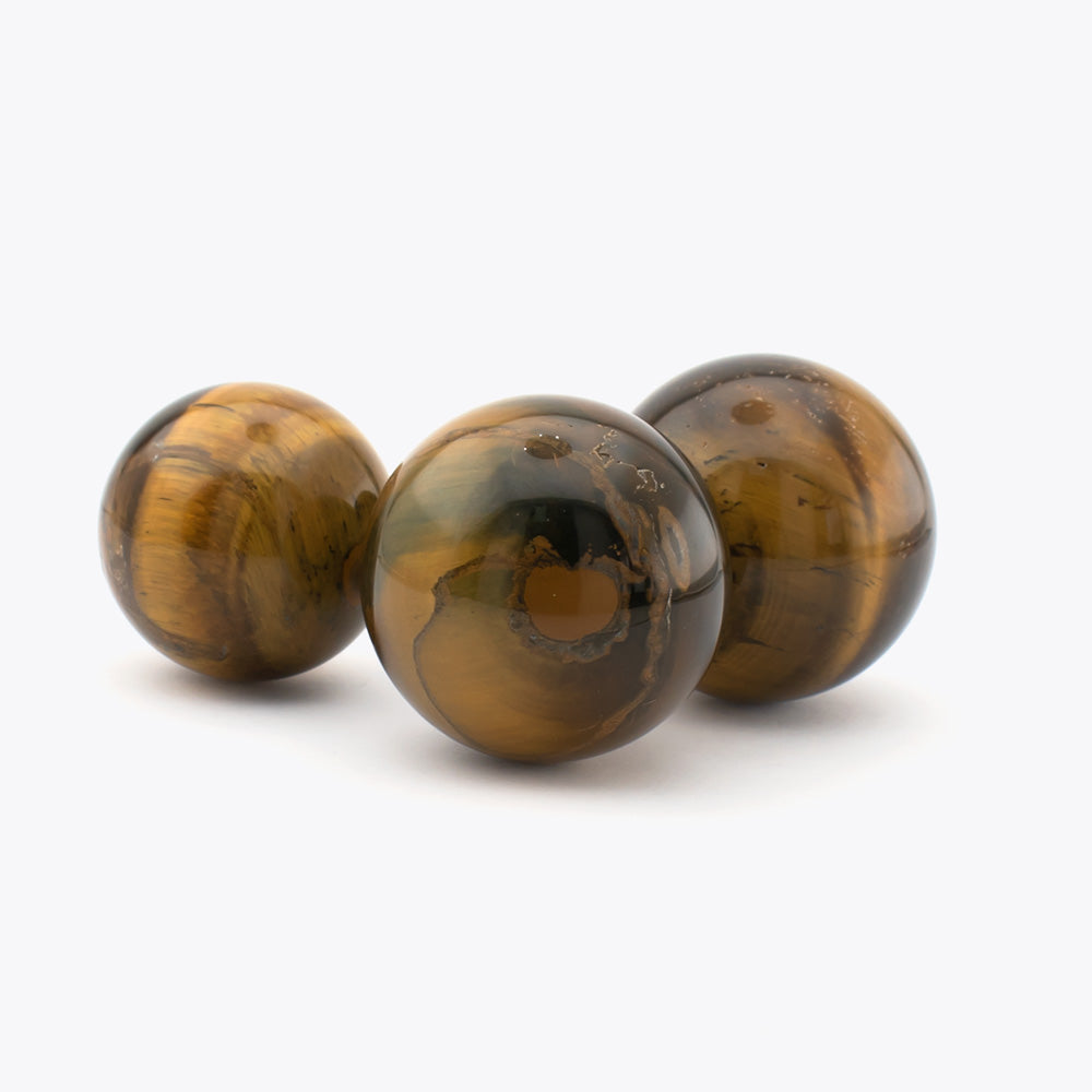 Edelstenen Bol Tijgeroog 35 - 40 mm