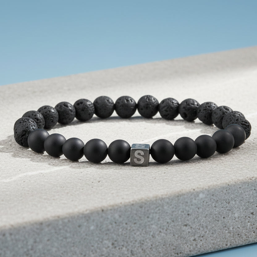 Kralen armband met letter