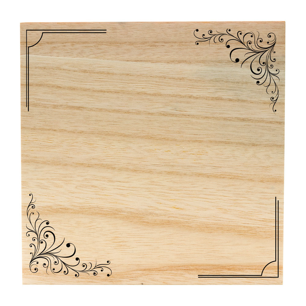 Gravierte Holzkiste 20cm*20cm