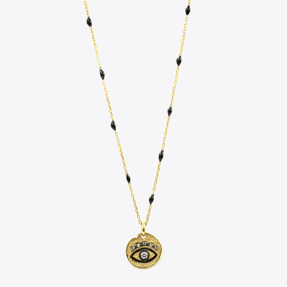 Collier Avec Pendentif Oeil