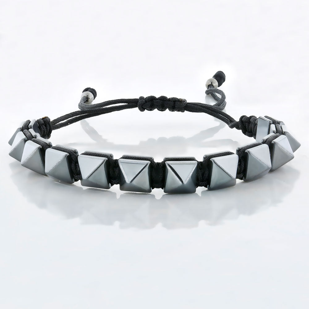by LYDIAN Heren Armband Hematiet BLAR026