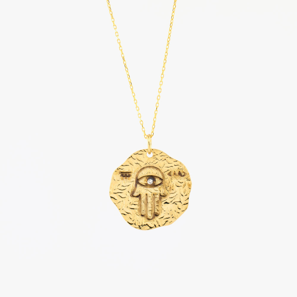 Collier main Hamsa avec pendentif