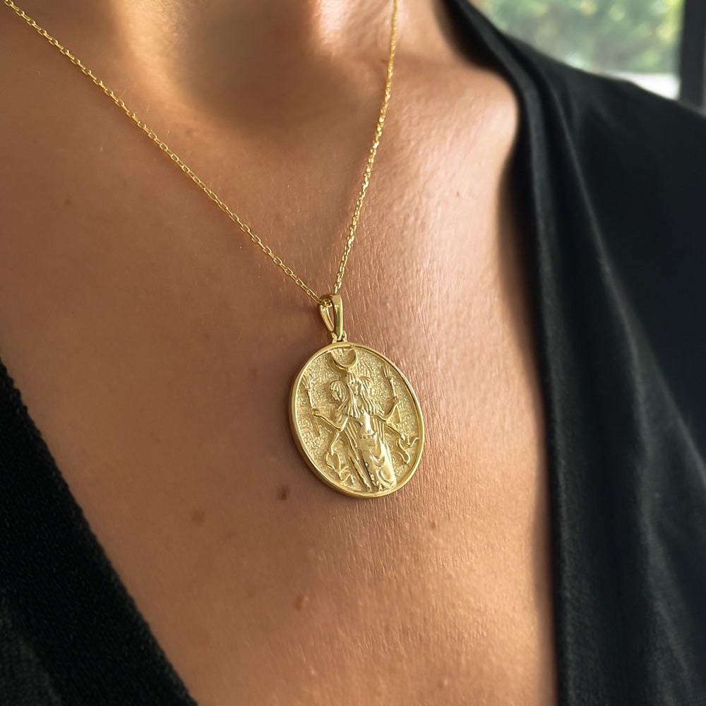 Maangodin Medaillon - ketting hanger