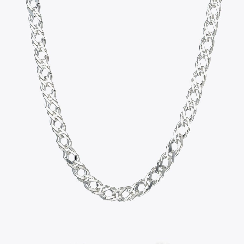 Curb Ketting 5.2 mm 925 Zilver BLMN016