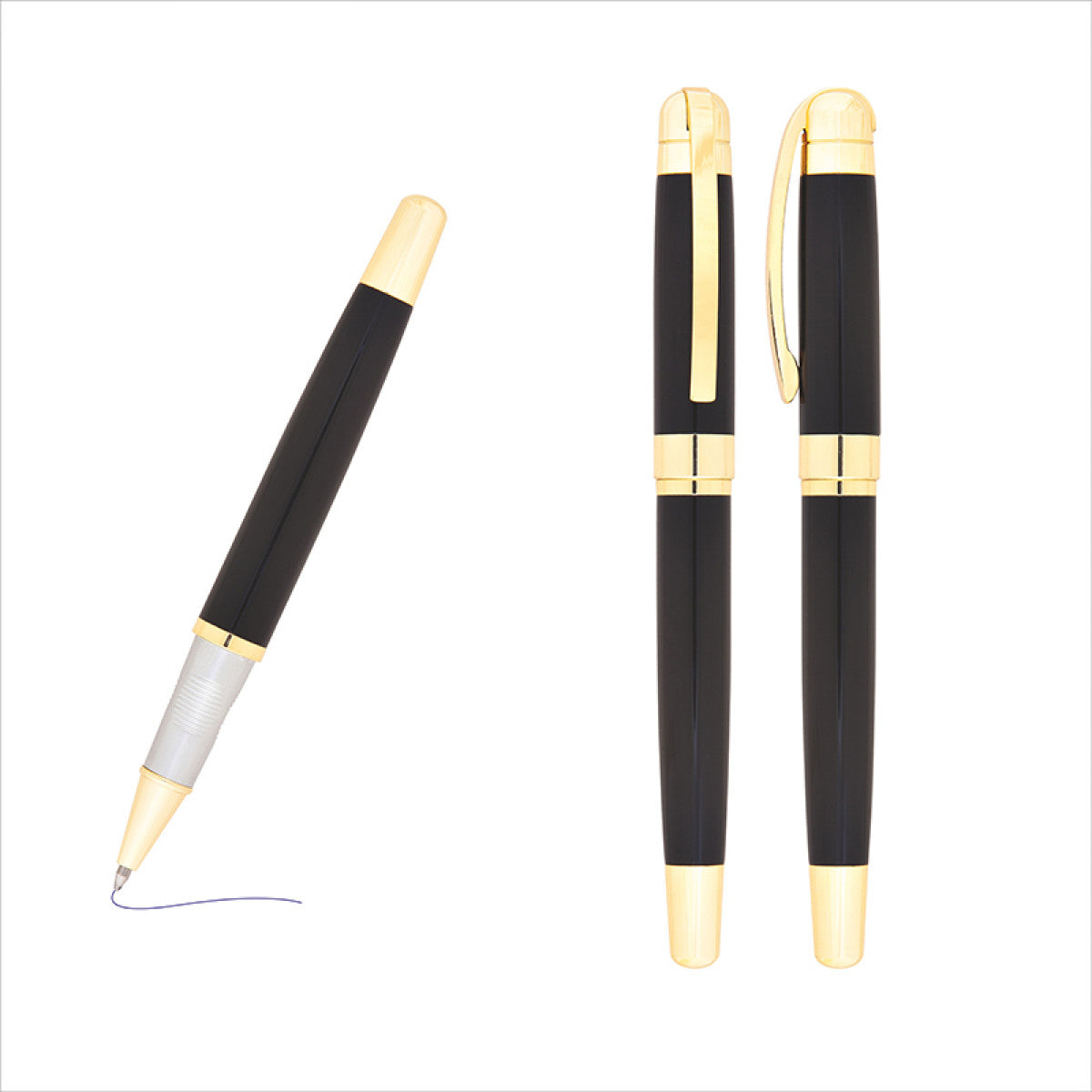 Gepersonaliseerde Penset - Schrijfset met Gegraveerde Houten Doosje