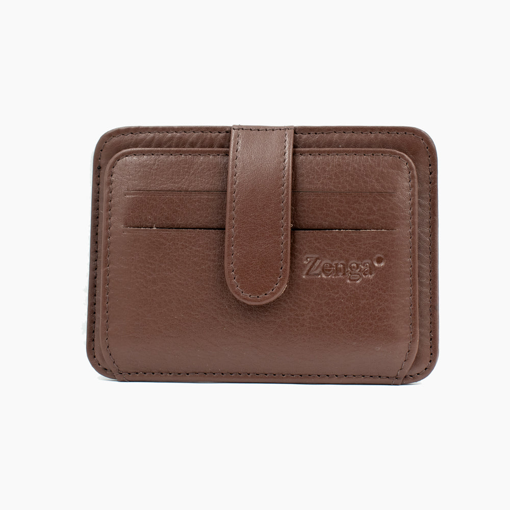 Brown Leather Card Holder 024-2