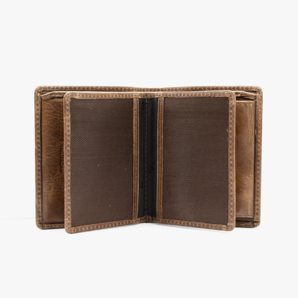 Bruine Leren Portemonnee BLW703-CK