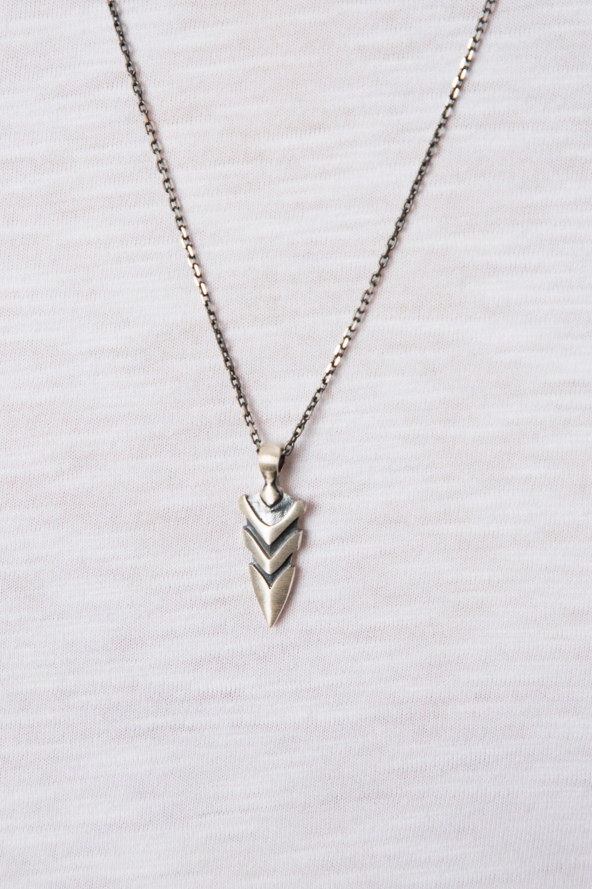 Heren Ketting met Kettinghanger Viking Arrow Mannen Ketting BLYDK217