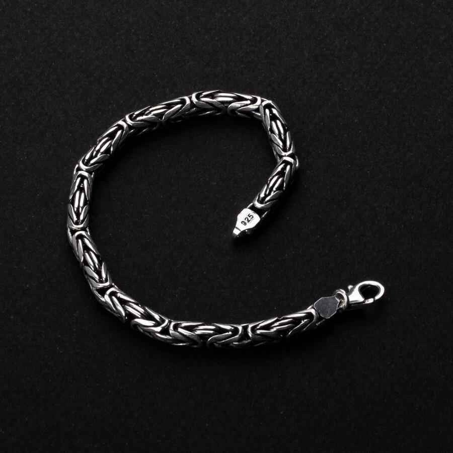 Bracelet Chaîne Roi Argent 925 6mm ORMB006