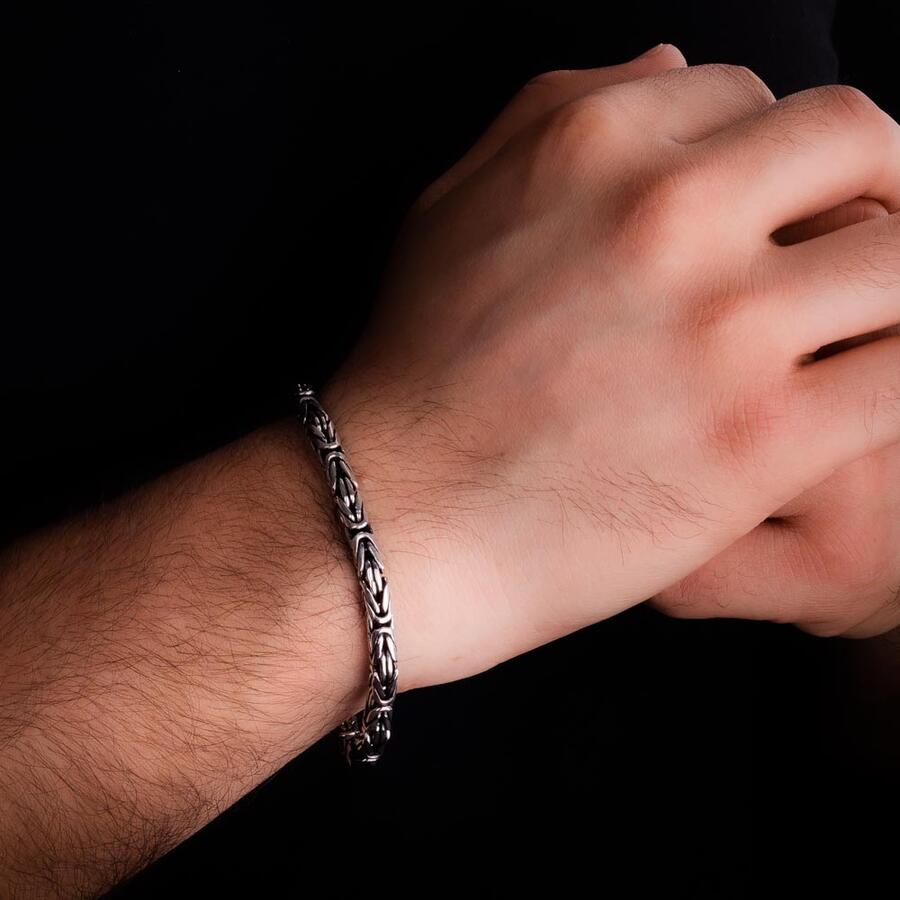 Bracelet Chaîne Roi Argent 925 6mm ORMB006