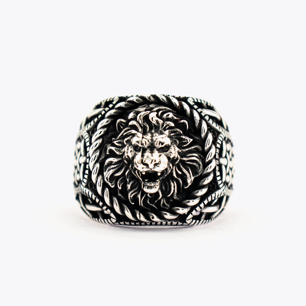 Lion Zegelring Heren ORTBL182