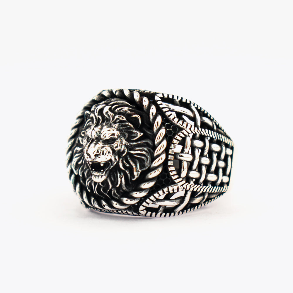 Lion Zegelring Heren ORTBL182