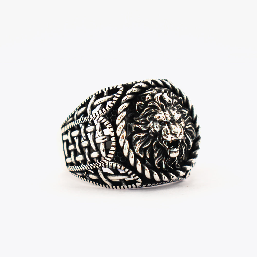 Lion Zegelring Heren ORTBL182